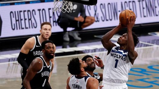 112-107: Timberwolves se lo ponen difícil a unos Nets con un Harden inmenso