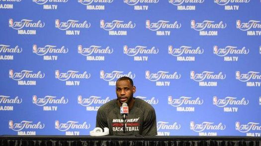 James y los Heat rechazan que sean campeones gracias a la /suerte/