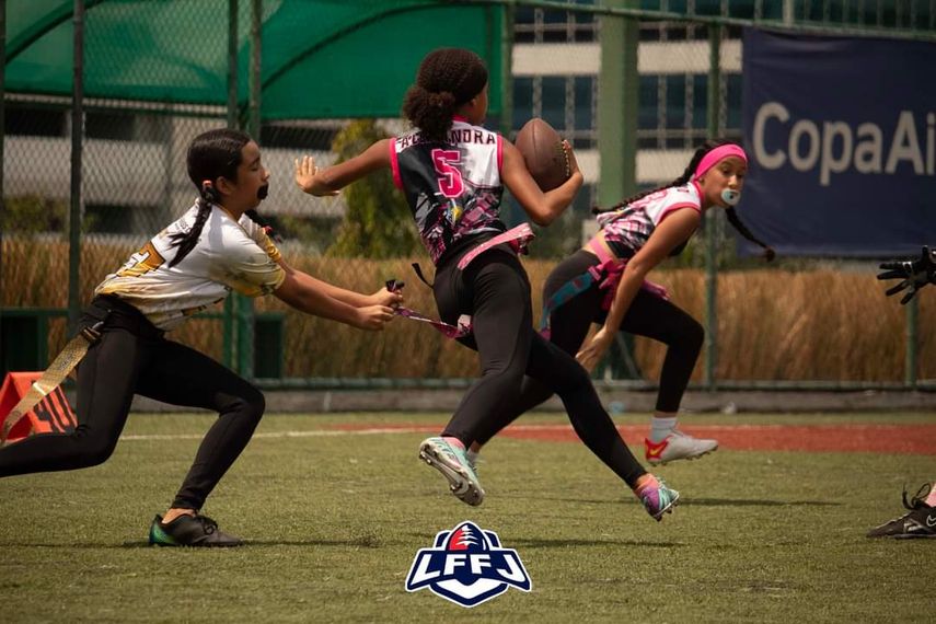 La Liga de Flag Football juvenil vio acción el pasado 24 de marzo.&nbsp;