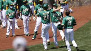 12-6. Olson pega jonrón y sencillo con Atléticos y siguen líderes