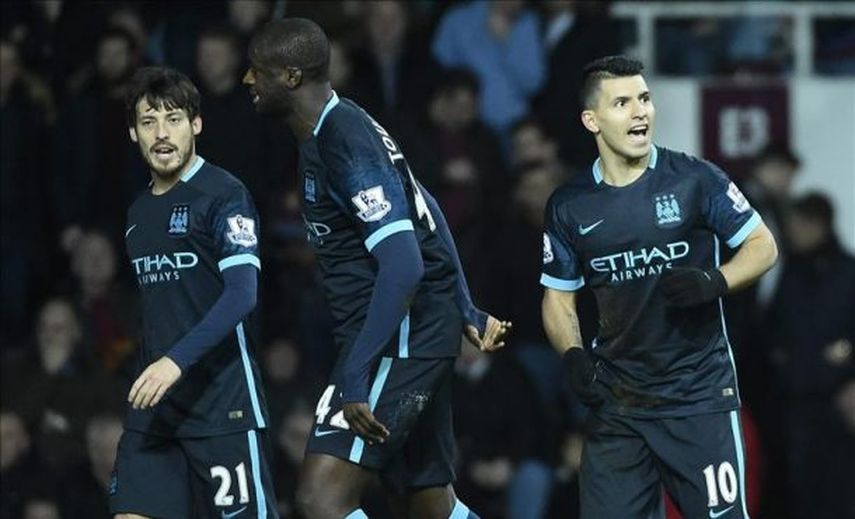 Un doblete de Agüero cancela al West Ham (2-2)