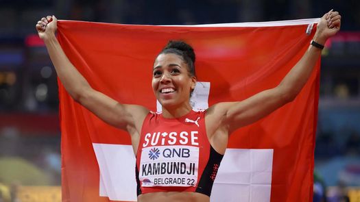 La suiza Mujinga Kambundji, se llevó la medalla de oro en los 60 metros de Belgrado 2022