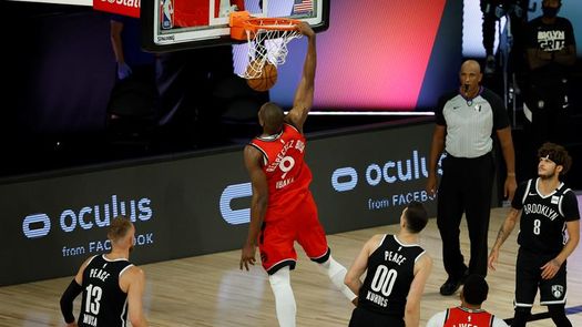 117-92. Siakam lidera la exhibición y los Raptors están a un triunfo de las semifinales