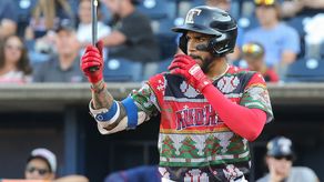 Johan Camargo ha jugado este año con tres organizaciones, Reales de Kansas City, Tigres de Detroit y Gigantes. Foto: Cortesía/Toledo