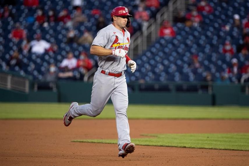 6-0. Goldschmidt, DeJong y Edman jonronean contra los Cachorros