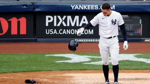 Aaron Judge recibe base y empuja a la victoria de los Yanquis por 5-4