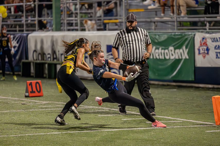 Las Fighting Owls de la A.I.P. se coronaron campeones de la categoría Varsity Flag femenino de la KFL.