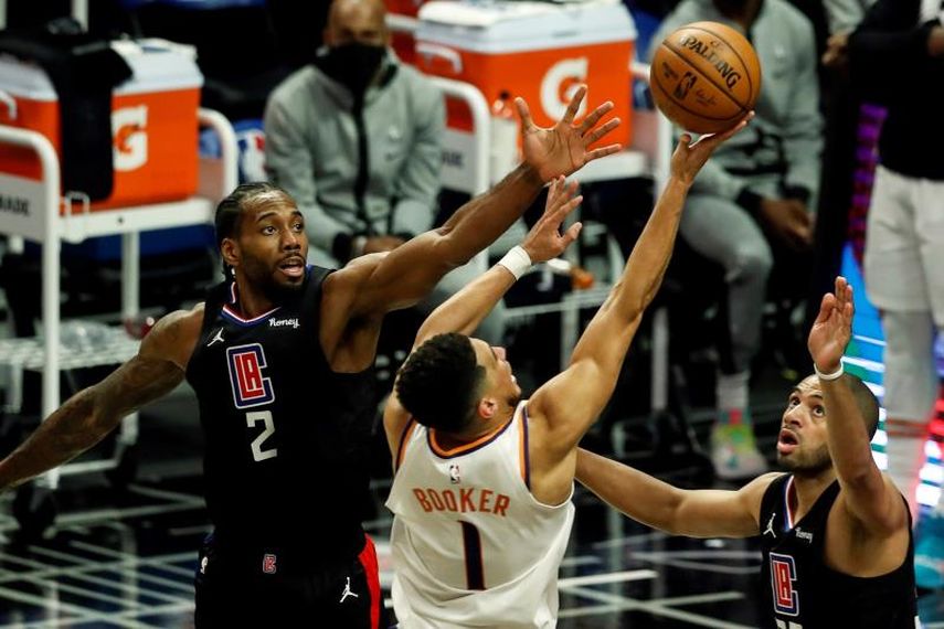 113-103. George y Leonard imponen su acierto y cortan la racha triunfal de los Suns