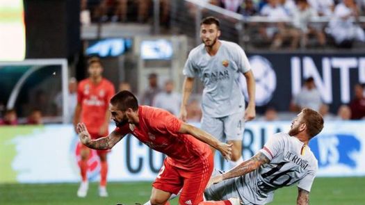 De Rossi, Dzeko y Kolarov ya saben lo que es marcar en el Bernabéu