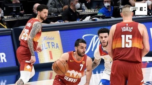 114-112. Jokic y Campazzo mantienen ganadores a Nuggets; Willy, 7 puntos