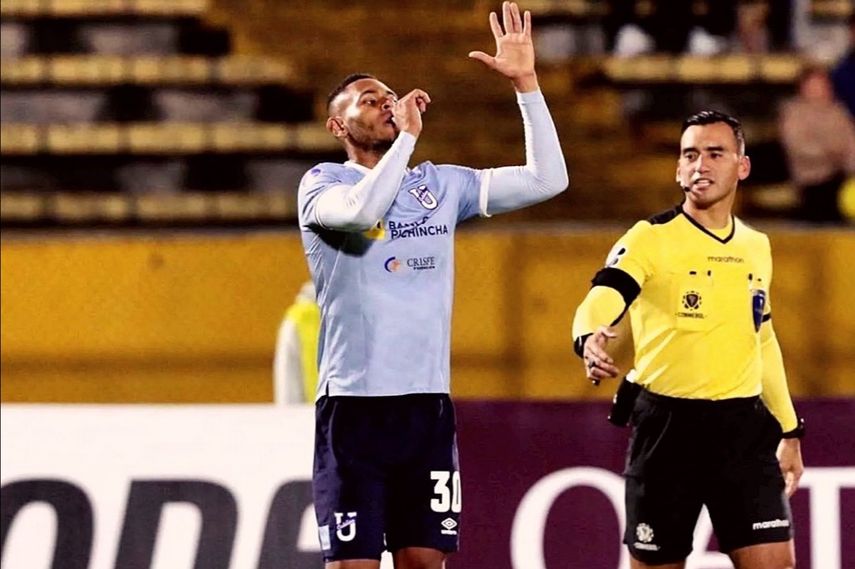 Ismael Díaz anda encendido con la Universidad Católica de Ecuador.&nbsp;