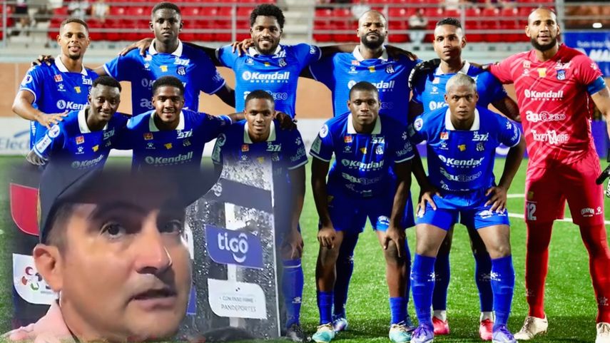 Árabe Unido y su titular ante Tauro en el COS Sports Plaza.&nbsp;