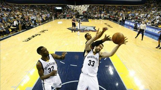 99-93. Un Marc Gasol estelar llevó a los Grizzlies a las semifinales