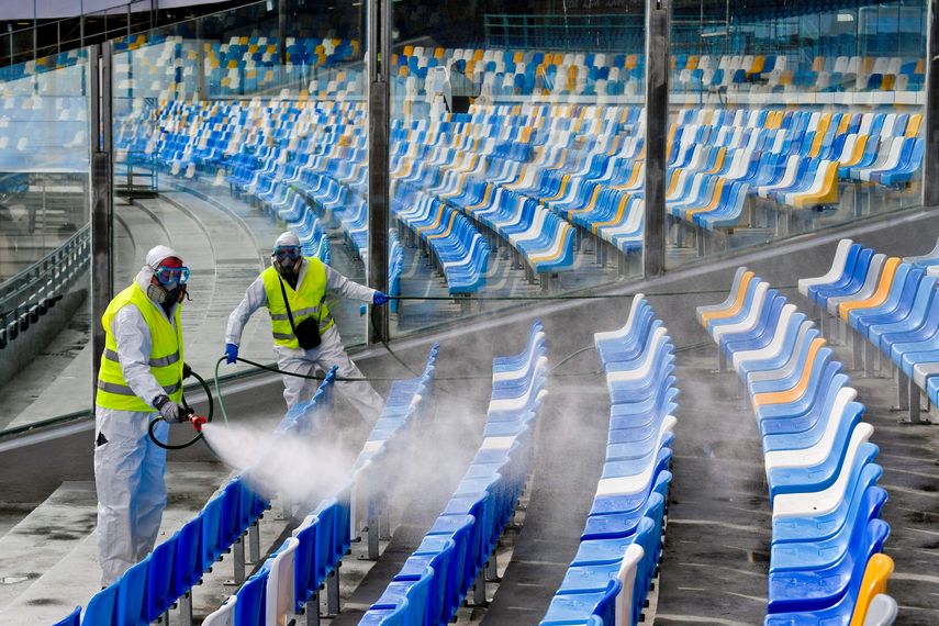 La semifinal Nápoles-Inter se une a Juventus-Milan y es aplazado por el coronavirus