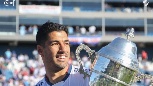 Luis Suárez se despidió de Nacional