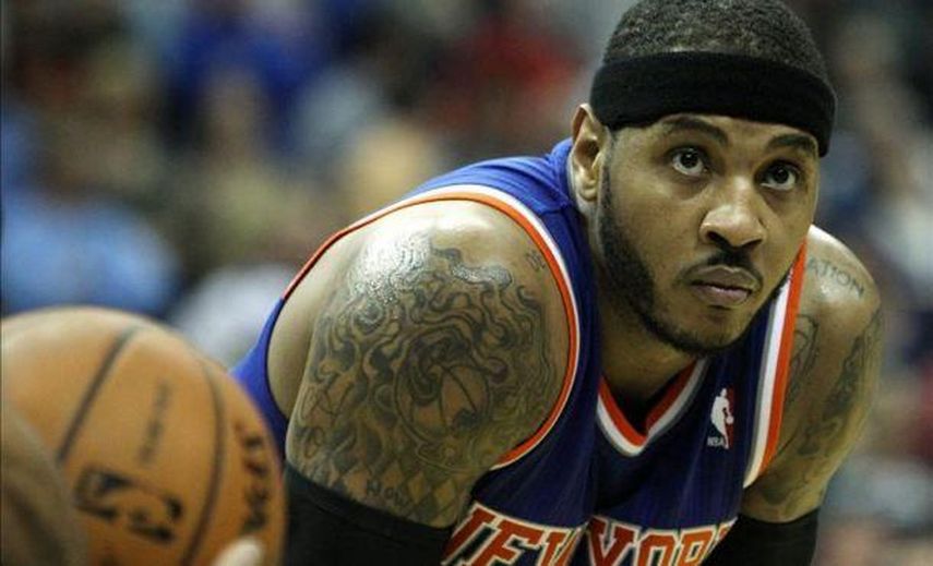 Carmelo Anthony renueva con los Knicks de Nueva York