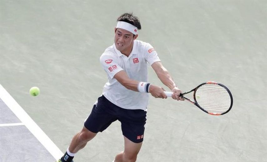 El japonés Kei Nishikori pasa a cuartos de final en el Abierto de EE.UU.