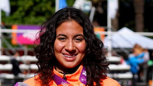 Emily Santos buscará esta tarde su segunda medalla en los Juegos Suramericanos de la Juventud, Rosario 2022. Foto: Comité Olímpico de Panamá