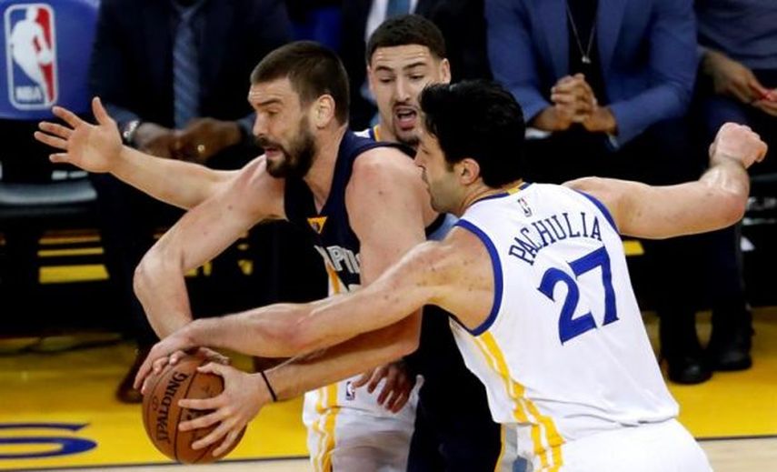 Marc protagoniza la remontada de  los Grizzlies ante los Warriors; Ibaka, doble-doble