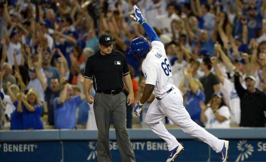 9-1. Kershaw y Puig le dan el título de la división a los Dodgers