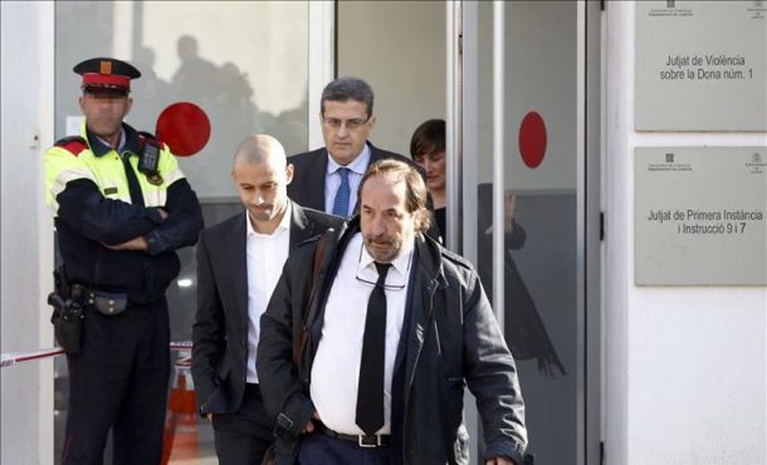 Mascherano acepta un año de cárcel por fraude y pide sustituirla por una multa
