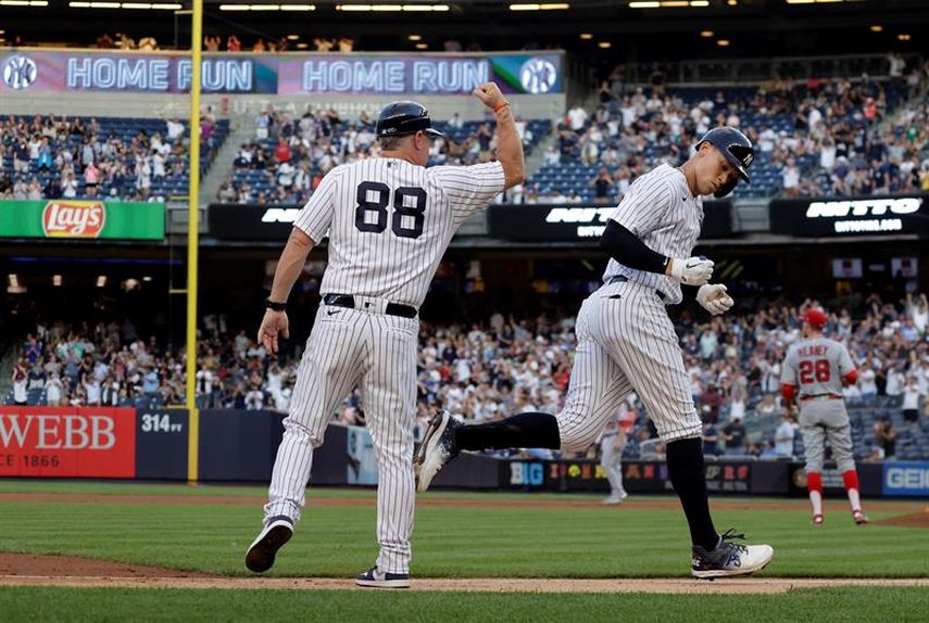11-5. Sánchez inicia lluvia de jonrones contra Angelinos y Ohtani llega a 28