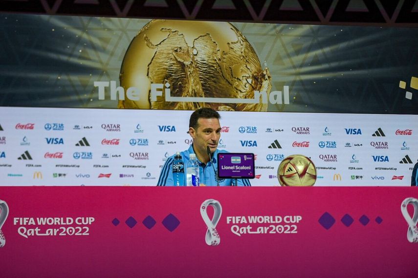 Scaloni: tengo el equipo confirmado