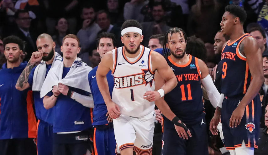 Booker brilla en la victoria de los Suns sobre los Knicks