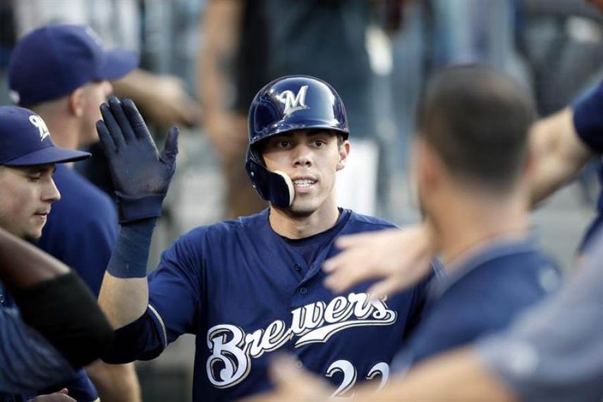 5-3. Yelich y Thames pegan sendos jonrones contra los Rockies y guía el ataque de los Cerveceros
