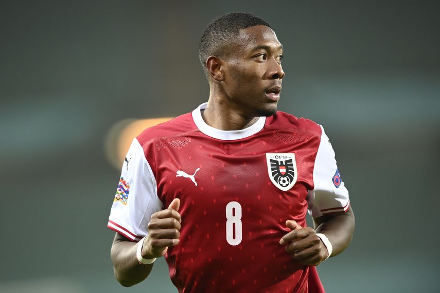 Alaba es elegido futbolista del año en Austria por séptima vez