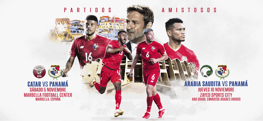 Selección de Panamá jugará amistosos ante Catar y Arabia Saudita