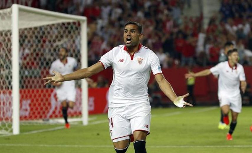1-0. El Sevilla prolonga su racha en un derbi igualado y sin calidad