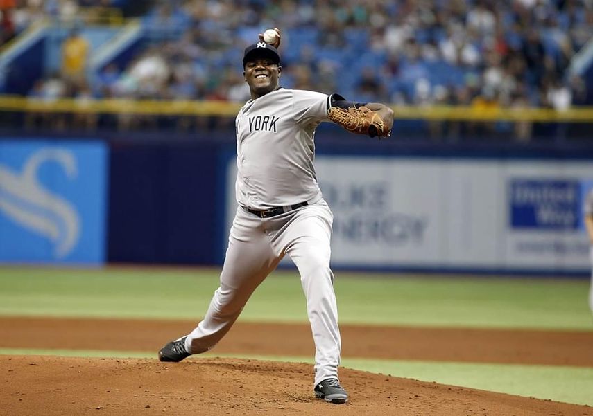 5-3. Pineda ayuda a los Yanquis a conseguir una /barrida/ sobre los Rays