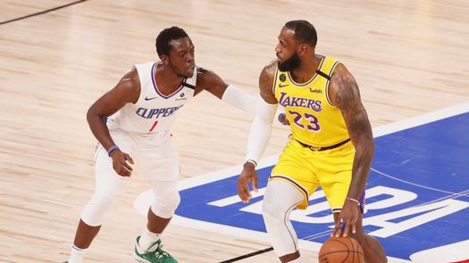 James será baja ante los Rockets y se une a la enfermería que tienen los Lakers