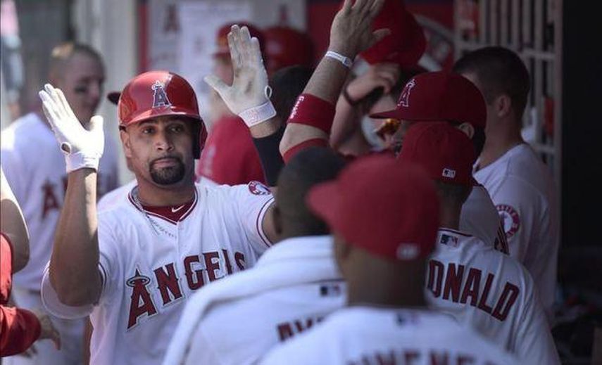 8-5. Pujols jonronea en el triunfo de los Angelinos