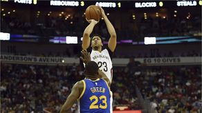 103-100. Davis y los Pelicans suben al octavo puesto a costa de Warriors