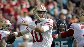 10-30. El mariscal Garappolo clave en la victoria de 49ers ante Jaguars