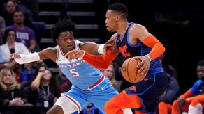 113-132. George tuvo un doble-doble y lidera a los Thunder