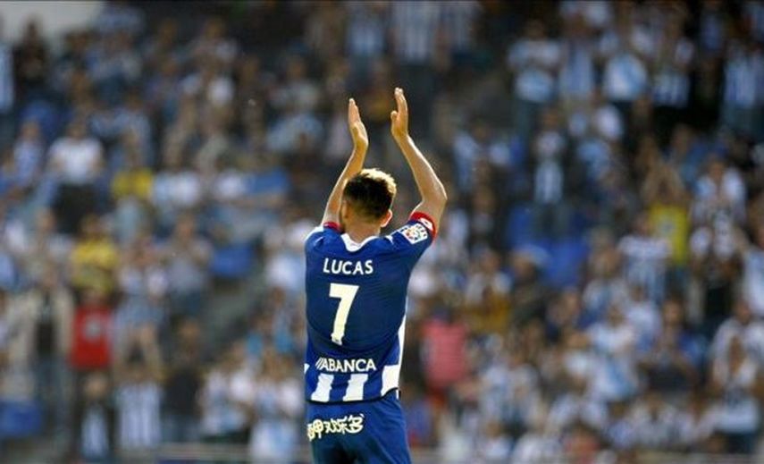 Lucas Pérez pronostica que el Málaga, su próximo rival, saldrá de abajo