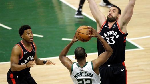 Mirotic gana a Marc Gasol e Ibaka, en primer el duelo de españoles en finales