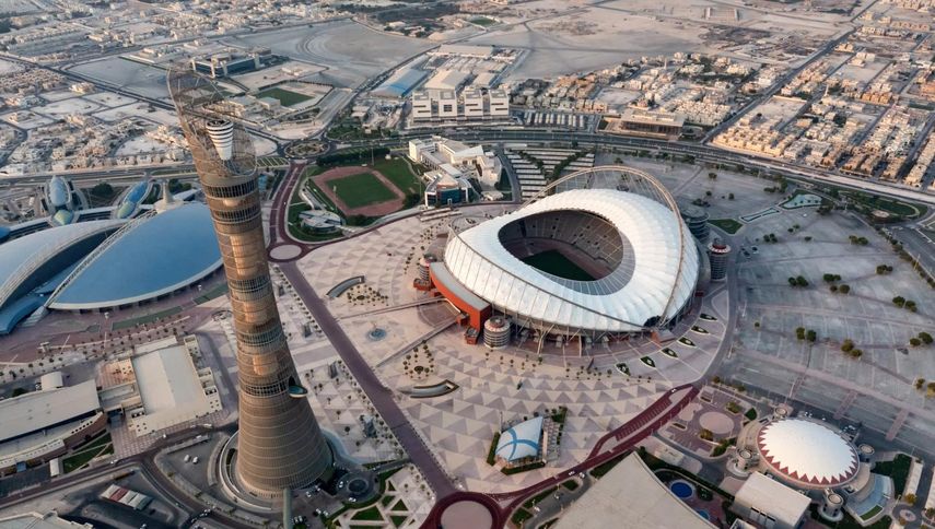 Estadios qataríes, entre la innovación y la polémica