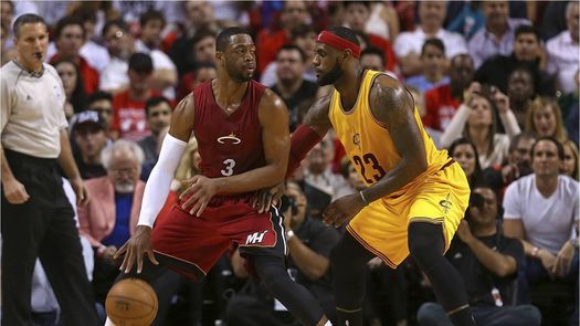101-91. Wade y Heat superaron a Cavaliers en la vuelta de James a Miami