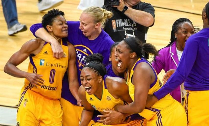Candace Parker lleva a las Sparks a su tercer título contra las Lynx de la española Anna Cruz