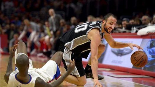 95-93. Ginóbili lidera la victoria de los Spurs en la prórroga