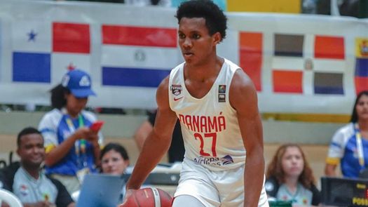 Joshua Lemon fue uno de los jugadores más destacados de Panamá en los Juegos Bolivarianos Valledupar 2022. Foto: Comité Olímpico de Panamá