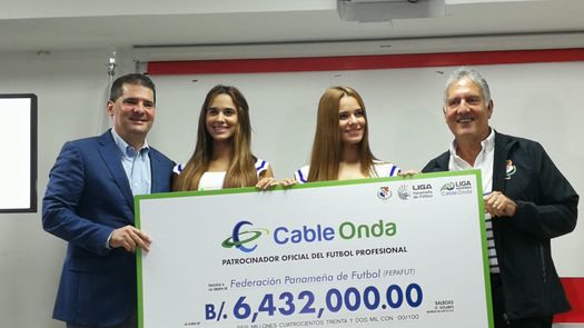 Cable Onda renueva compromiso con el fútbol panameño