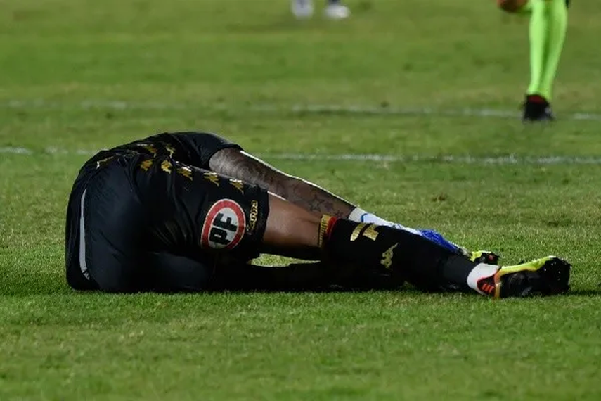 Mejía se lesionó al 56.&nbsp;