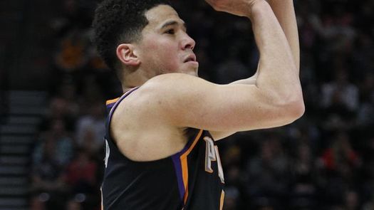 132-100. Exhibición encestadora de Booker y los Suns ante los Trail Blazers