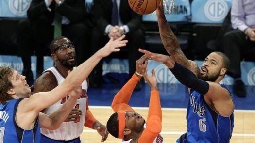 87-107. Chandler se venga de los Knicks en una paliza propinada por los Mavericks