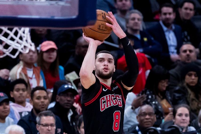 123-102. LaVine, 40 puntos, y Bill Donovan gana con Bulls a su exequipo